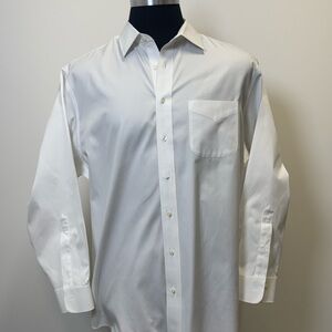 Brooks Brothers Classic White Dress Shirt